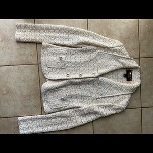 St. John couture cream jacket